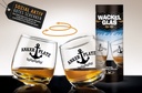 Wackelglas "Anker Platz" 2er Set