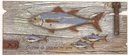 Bild Holz 3D "Fischschwarm/Waterkant" 70 x 30 cm