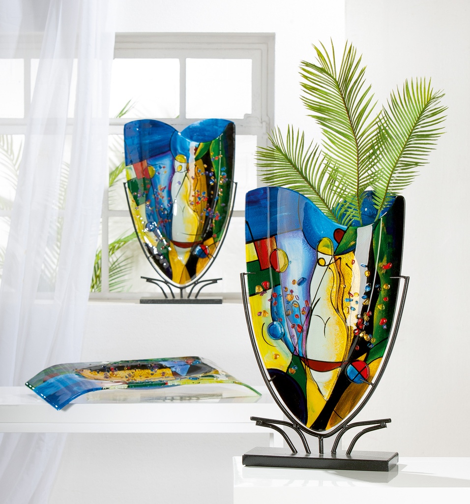 Glasart Dekovase  "Magic" H 47 cm