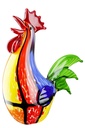 GlasArt "Bunter Hahn"  H 27 cm