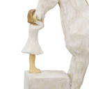 Skulptur "Pferdemädchen" H 22 cm