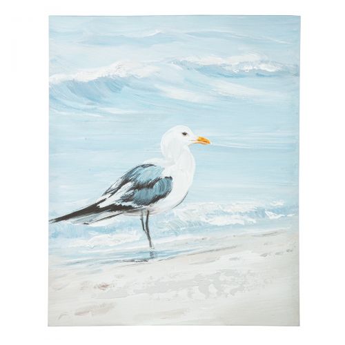 Org. Leinwandbild "Möwe/n" 50 x 40 cm 