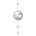 Dekokette "Savanne Elefanten" L 60 cm