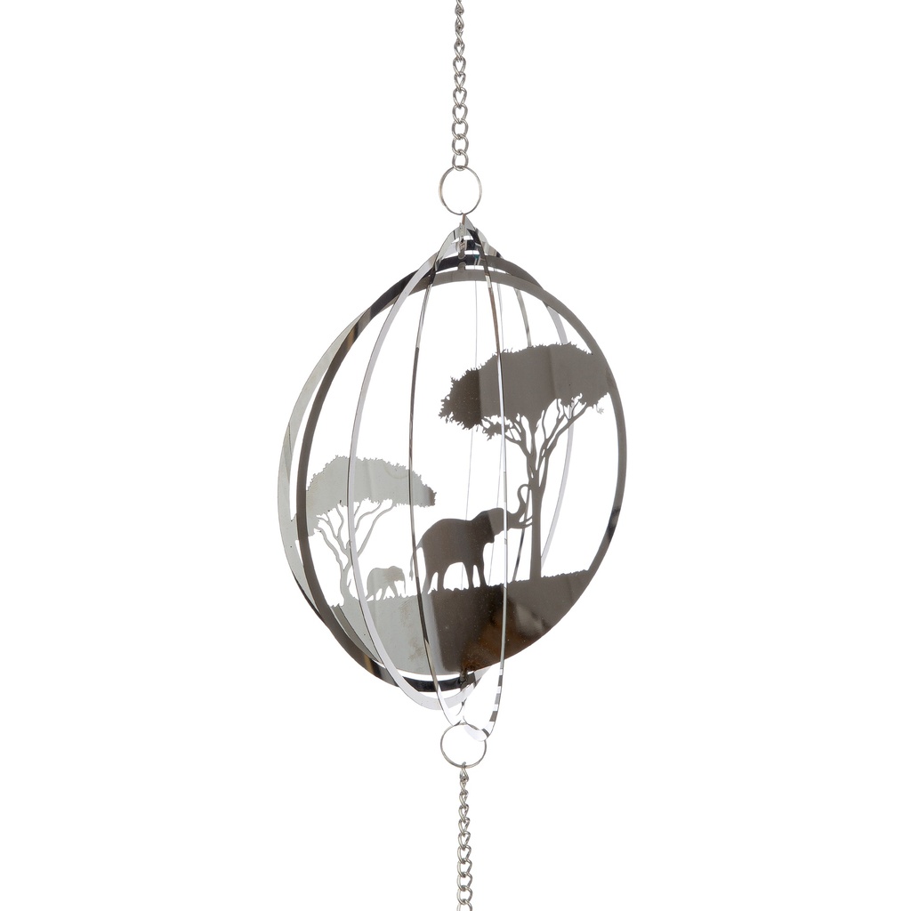 Dekokette "Savanne Elefanten" L 60 cm
