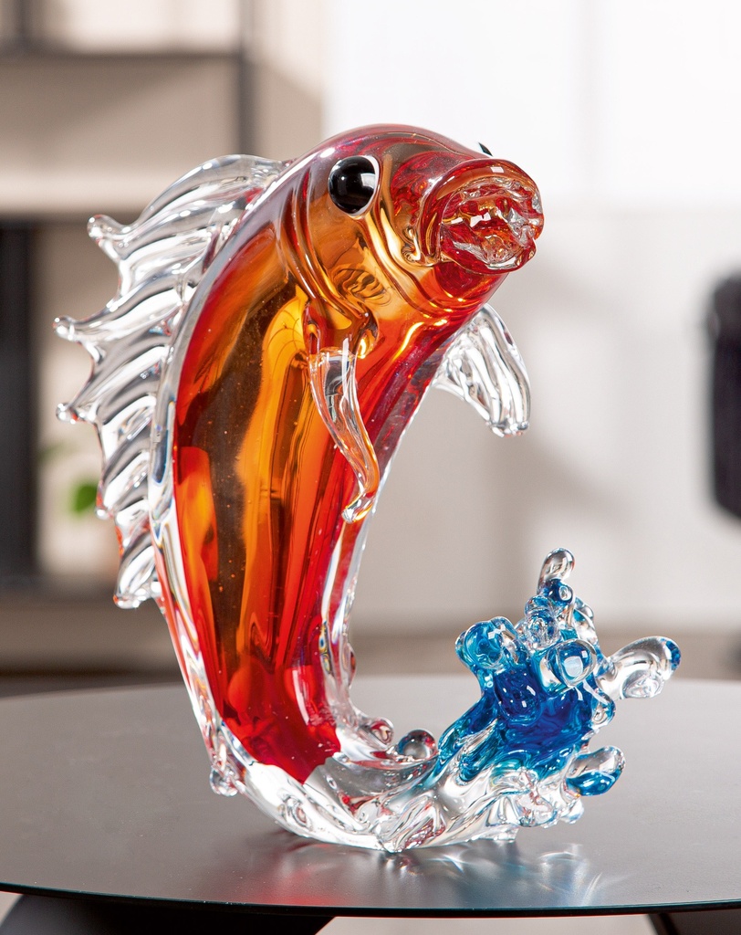 GlasArt Fisch "Piscium" H 22 cm