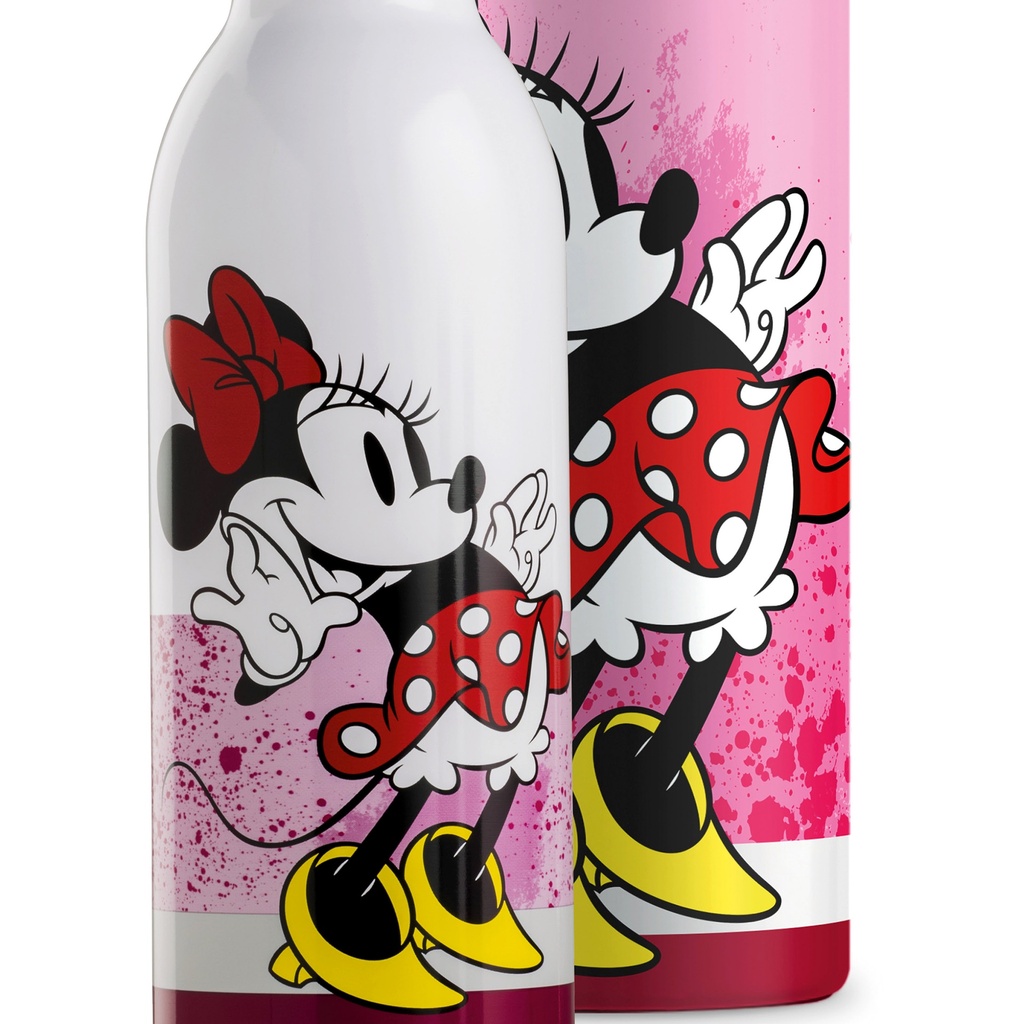 Isolierflasche Disney "Minnie" rose H 22 cm