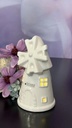 LED Skulptur Windmühle "Resina" H 18 cm