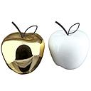 Dekoapfel Keramik/Metall H 14,5 cm