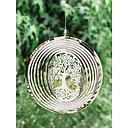 Deko Hänger "Albero" silber D 25 cm