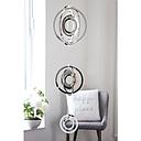 Dekokette "Circolo" silber Edelstahl L 94 cm