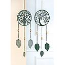 Dekokette "Lebensbaum grün" L 80 cm 