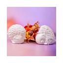 Dekoskulptur Igel "Pedro schlafend" 15 cm