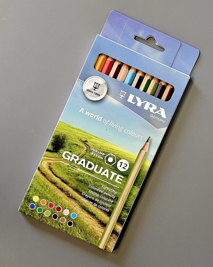 Buntstifte LYRA Graduate Etui 12 Stk