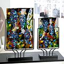 Glas Art Dekovase  "Pierre"  H 37,5 cm 