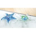 Glas Art Skulptur "Seestern"  2fach sortiert