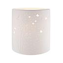 Lampe Porzellan "Pusteblume" H 20 cm