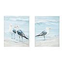Org. Leinwandbild "Möwe/n" 50 x 40 cm 
