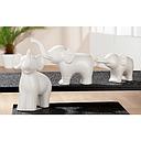 3er Set Skulpturen "Elefantenfamilie" 