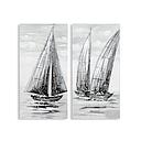 Original Leinwandbild 30 x 60 cm