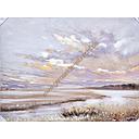 Original Leinwandbild "Landschaft" 90 x 120 cm