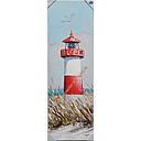 Original Leinwandbild "Leuchtturm"  40 x 120 cm