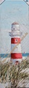Original Leinwandbild "Leuchtturm"  40 x 120 cm 