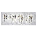 Original Leinwandbild "People" 130 x 50 cm