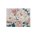 Original Leinwandbild "Pfingstrosen" 80 x 100 cm 