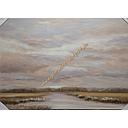 Original Leinwandbild "Wattn-Idyll" 70 x 100 cm 