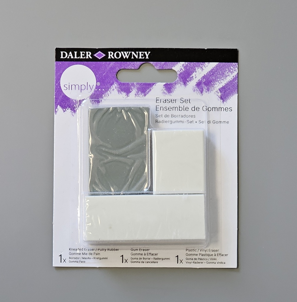 Simply Radiergummi Set 3Teilig