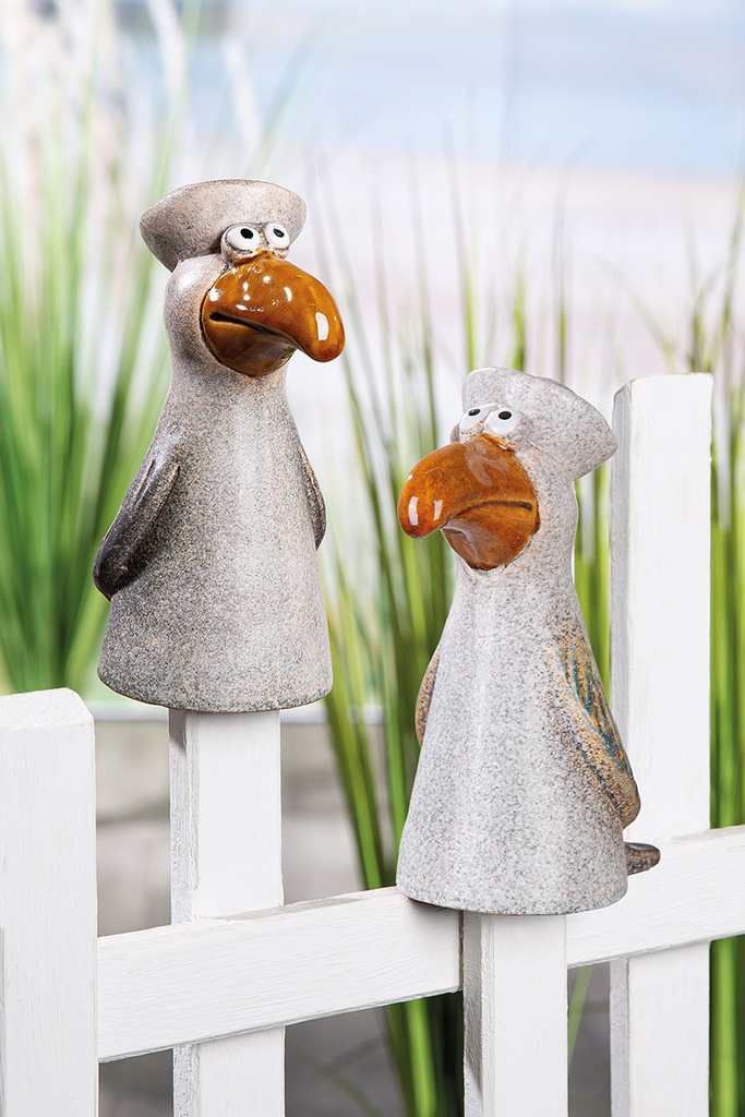 Skulptur Zaunfigur "Küste" 2fach sortiert