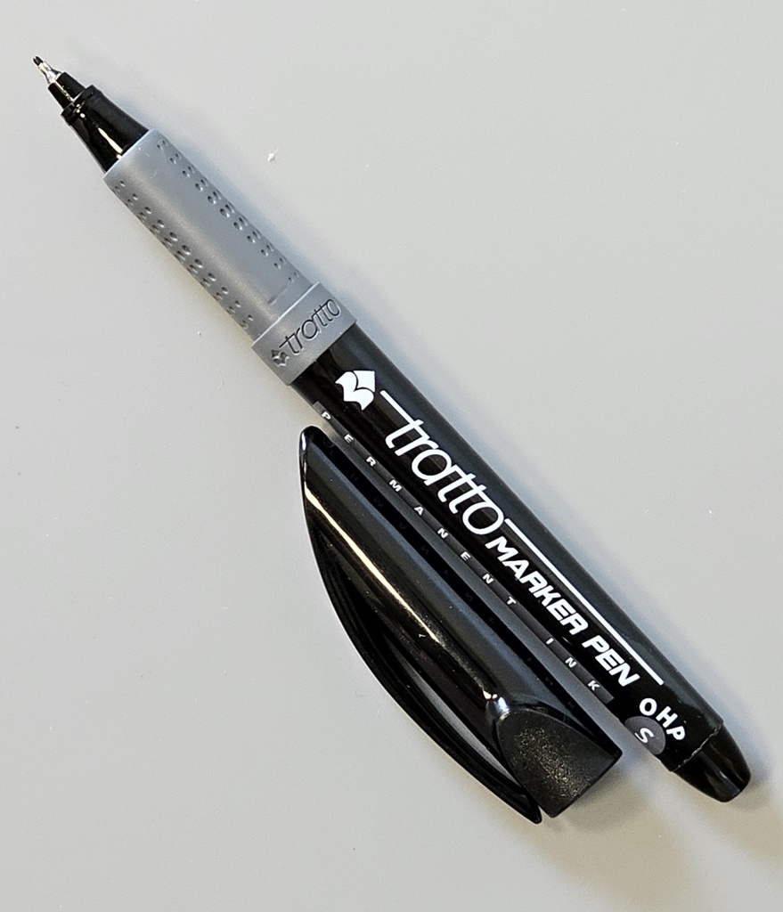 Tratto Marker Pen OHP S Permanent black