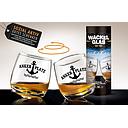 Wackelglas "Anker Platz" 2er Set
