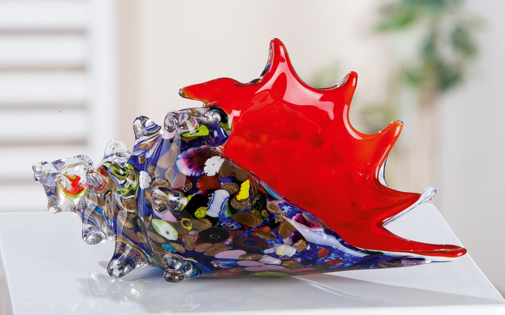 GlasArt "Muschel"  B 28 cm