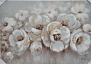 Original Leinwand "Blumen" 70x100 cm