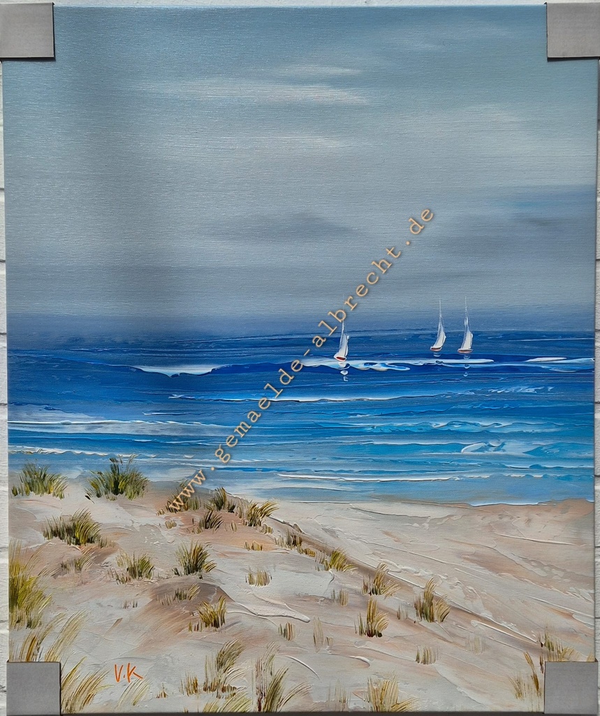 Orig. Leinwandbild "Dünen" 50 x 60
