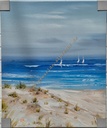 Orig. Leinwandbild "Dünen" 50 x 60