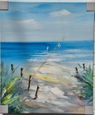 Orig. Leinwandbild "Secret Place" 50 x 60