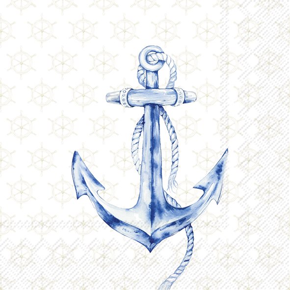 Untersetzer Kork "Anker" 4er Set