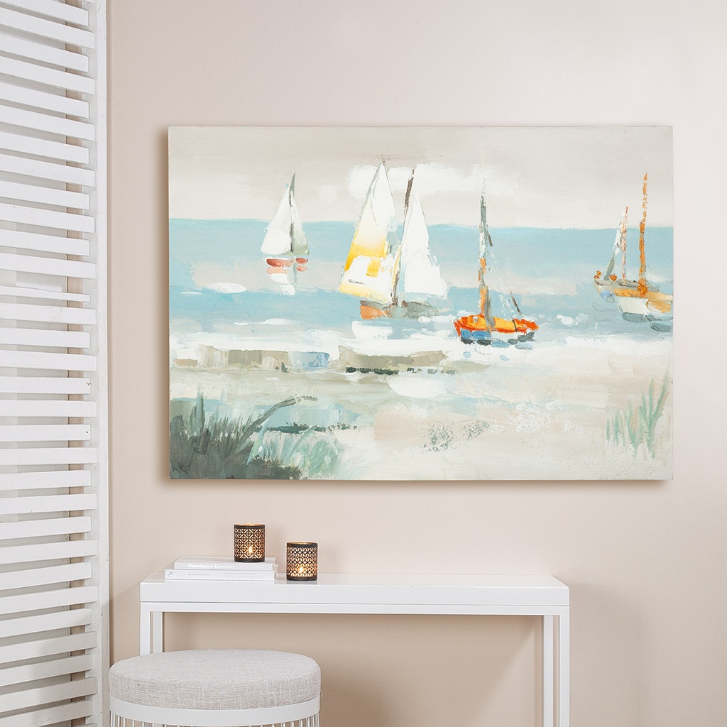 Org. Leinwandbild "Algarve" 50 x 70 cm