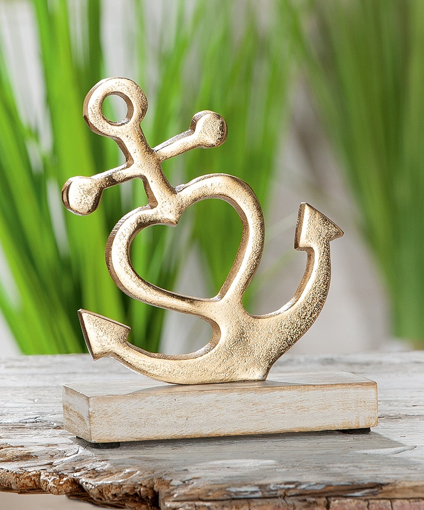 Deko Aufsteller "Anker" H 20,5 cm