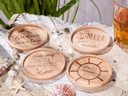 Untersetzer Holz "Maritim" D 10 cm