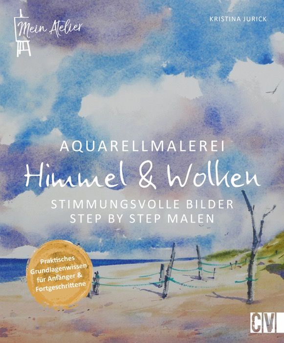 Aquarellmalerei Himmel & Wolken
