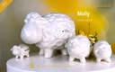 Skulptur Schaf "Molly" H 9 cm