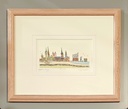 Orig. Radierung "Hamburg" PP 24 x 30 cm