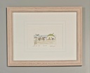 Orig. Radierung "An der See" PP 18 x 24 cm