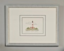Orig. Radierung "Westerhever" PP 18 x 24 cm