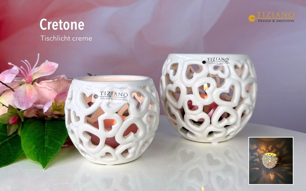 Windlicht "Cretone" D 12 cm
