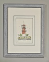 Orig. Radierung "Büsum" PP 18 x 24 cm