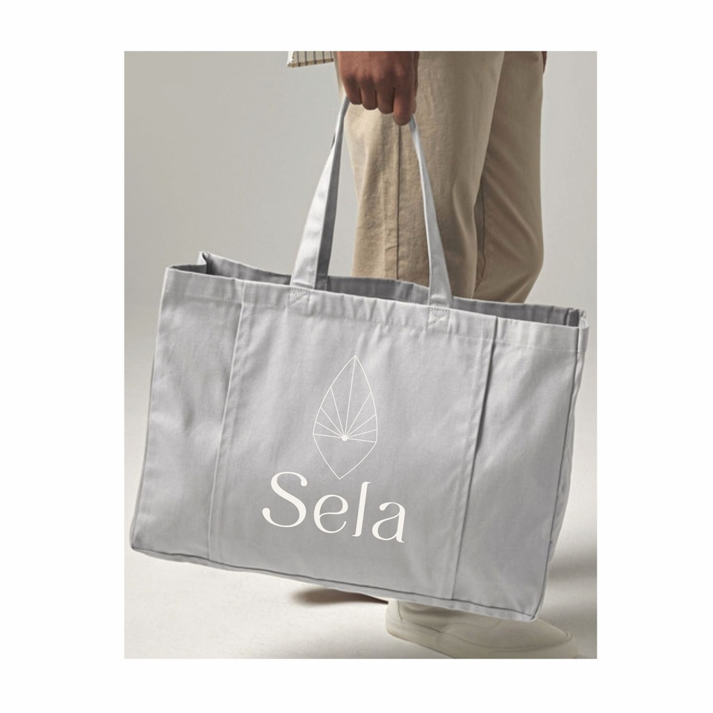 Textil SELA Yoga Tasche Grau